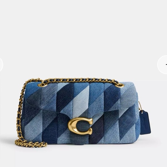 Coach Handbags - Coach Quilt Denim Tabby 20 bag new with tags and dustbag